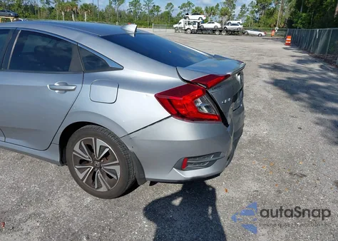 2016 Honda Civic Ex-L from USA, damaged, VIN 19XFC1F72GE045258
